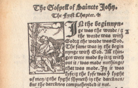 St John Gospel 1534 Tyndale